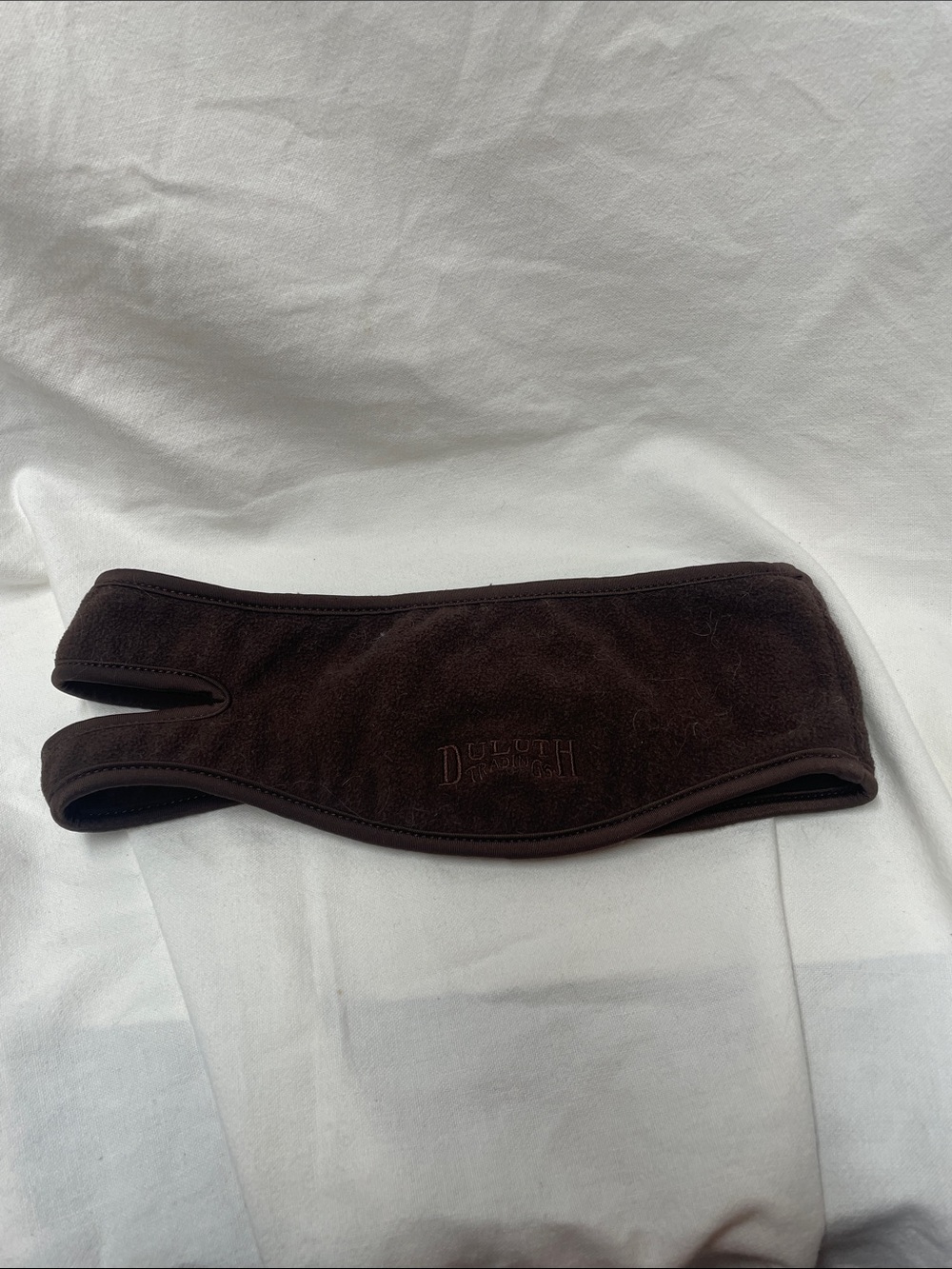 Duluth Trading Co Woman’s Shoreline Fleece Ear Band with Pony Tail Hole